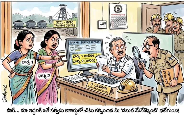 సిగరేణిలో భూభకాసురుడి లీలలు – 2